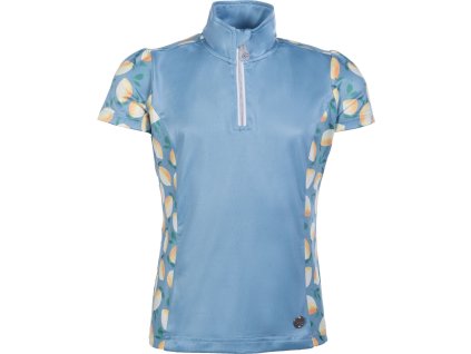 Tričko funkčné Austin HKM, detské, yellow/baby blue