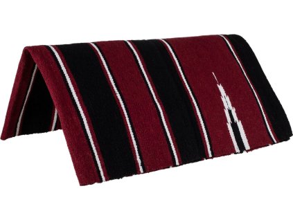 Deka podsedlová Navayo Blanket Lakota, westernová, COB/FULL, RN1-LTG, burgundy/black