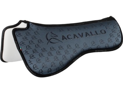 Dečka tlmiaca Spine Free Memory Foam & Bamboo Acavallo, drezúrna, COB/FULL, smoke dore/black