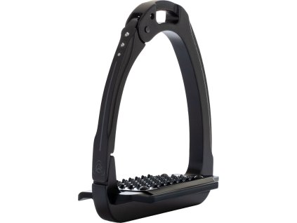 Strmene bezpečnostné Arena Aluplus 2.0 Special Edition Acavallo, 12 cm, total black