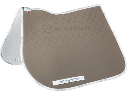 Dečka podsedlová Gel Grip Acavallo, skoková, terra/white