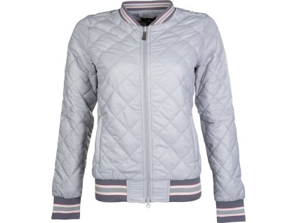 Bunda prešívaná Della Sera HKM, dámska, mid grey