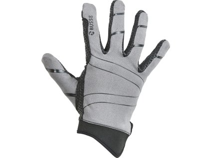 Rukavice jazdecké Tiam BUSSE, grey/black
