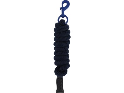 Vodítko s farebnou karabínou HorseGuard, 2 m, navy