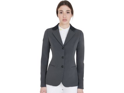 Sako na preteky Elegance Equestro, dámske, grey/black