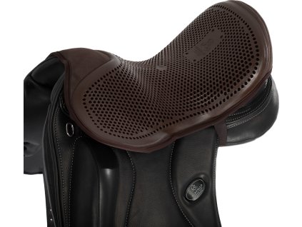 Poťah na posedlie Dressage Gel Out Acavallo, 10 mm, hnedý