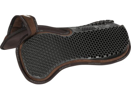 Dečka gélová Withers Free Hexa Gél & Back Riser w/Memory Acavallo, hnedá