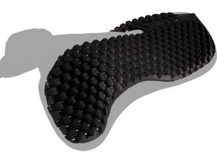 Vypchávka Double Riser Extra Piuma k dečke Withers Free Pocket Acavallo, dark grey