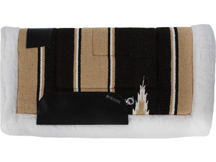 Deka podsedlová Navayo Synthetic Burioni, westernová, RN1-LTD, sand/brown