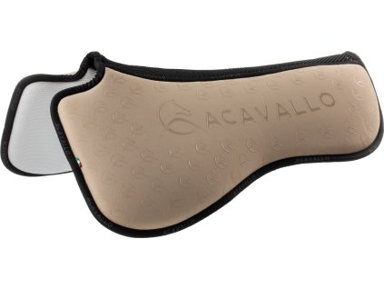 Dečka tlmiaca Spine Free Memory Foam & Bamboo Acavallo, drezúrna, COB/FULL, sand/black