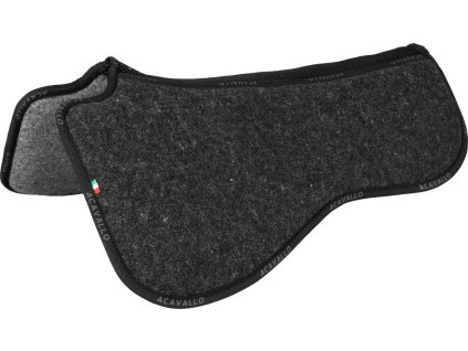 Dečka tlmiaca Withers Free Memory Foam Double Felt Acavallo, drezúrna, COB/FULL, charcoal/grey