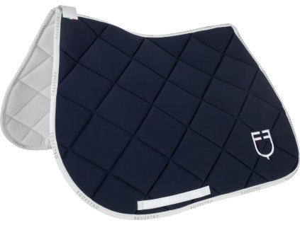 Dečka podsedlová GP Logo Equestro, všestranná, navy/white