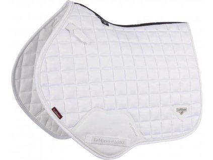 Dečka podsedlová Loire Classic Satin CC LeMieux, skoková, biela