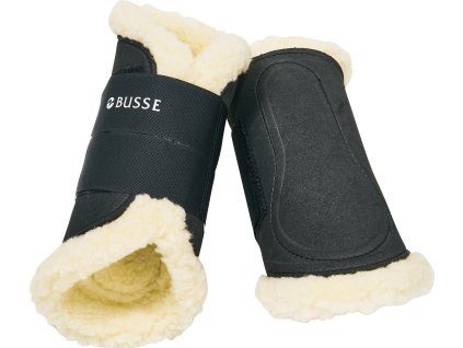 Gamaše drezúrne Art-Fur BUSSE, s barančekom, pár, čierne