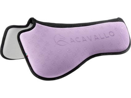 Dečka tlmiaca Spine Free Memory Foam & Bamboo Acavallo, drezúrna, COB/FULL, lilla/black
