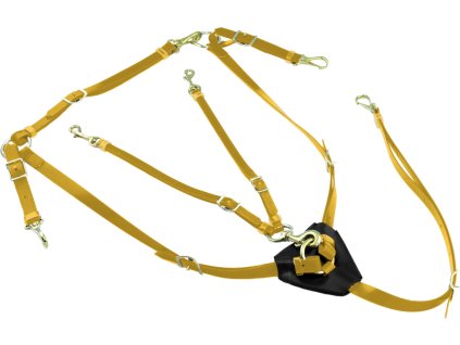 Poprsák Biothane Lakota, yellow