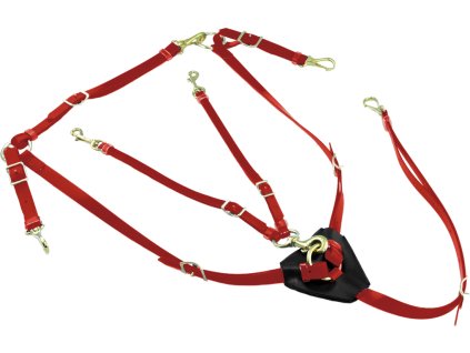 Poprsák Biothane Lakota, red