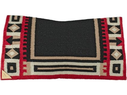 Dečka podsedlová Star-Pro Pool's, westernová, RN4-LTB, black/red
