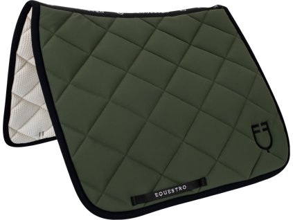 Dečka podsedlová Black Line Equestro, drezúrna, dark green