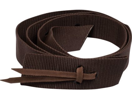 Remeň k westernovému sedlu Nylon Lakota, dlhý, 1 ks, hnedý