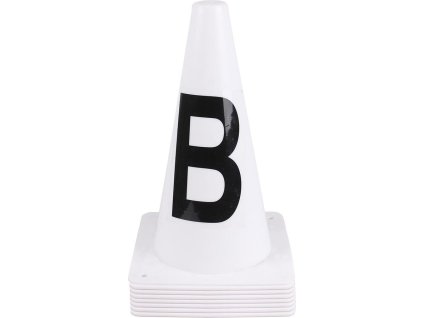 Drezúrne kužele 8 ks QHP, white