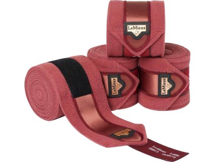 Bandáže Loire Polo LeMieux, 4 ks, 3,8 m, orchid