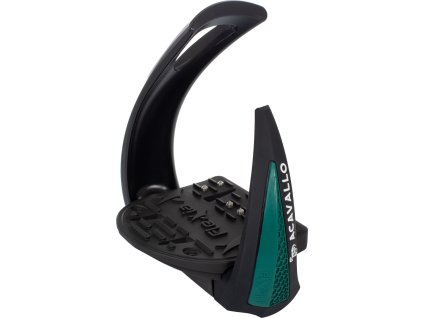 Strmene bezpečnostné Flexia S Acavallo, 12,5 cm, hunter green