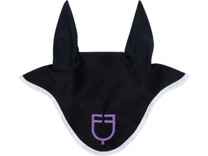 Ušaňa GP Multicolor Logo Equestro, black/white/dahlia purple