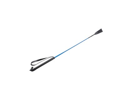 Bič skokový Horse Head Umbria Equitazione, 65 cm, royal blue