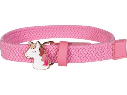 Opasok elastický Unicorn HKM, detský, pink