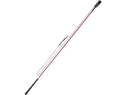 Bič / palica na prácu zo zeme Umbria Equitazione, 150 cm, red
