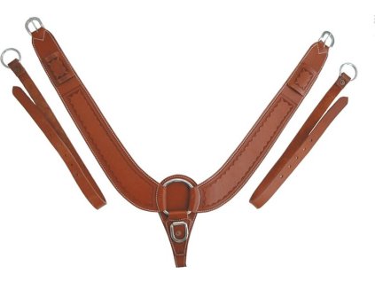 Poprsák westernový Buckaroo Border Pool's, hnedý