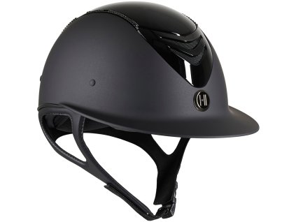 Prilba jazdecká Avancé ONE･K, Swarowski/glossy/black