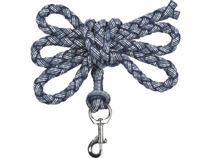 Vodítko Smooth BUSSE, 2,5 m, dark navy/grey/white
