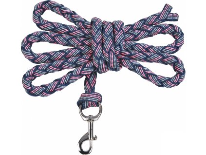 Vodítko Smooth BUSSE, 2,5 m, konfetti/navy/grey