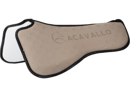 Dečka tlmiaca Spine Free Memory Foam & Bamboo Acavallo, drezúrna, COB/FULL, terra/black