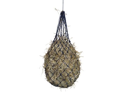 Sieť na seno Small HorseGuard, 113x78 cm, oká 9x9xm, black/blue