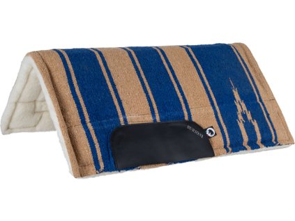 Dečka podsedlová Navajo Burioni, westernová, COB/FULL, RN1-LTF, royal blue/beige