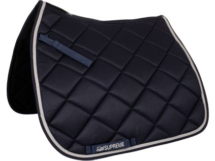 Dečka podsedlová Supreme, drezúrna, navy/light grey