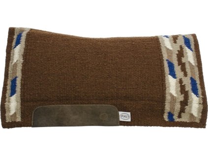 Deka podsedlová Star Show Pool's, westernová, RN5-LTB, brown/royal