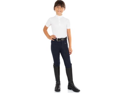 Rajtky Kasumi Equestro, s kolennými záplatami, detské, navy