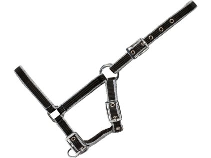 Ohlávka žriebäcia USG, black/grey