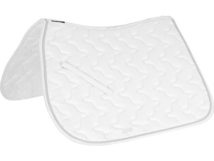 Dečka podsedlová Derby, všestranná, white/silver/white