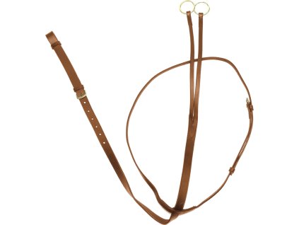 Martingal kožený Derby, cognac