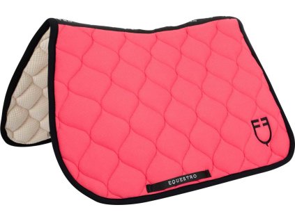 Dečka podsedlová Mesh Black Line Equestro, skoková, fuchsia