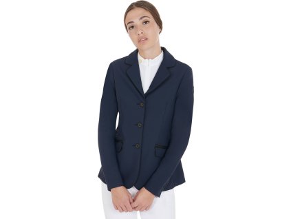 Sako súťažné Stretch Equestro, dámske, navy