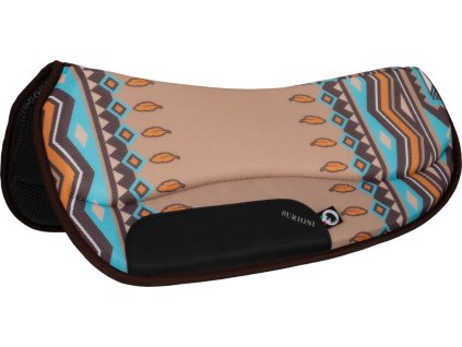 Dečka podsedlová New Design Burioni, barelová, indi hazelnut