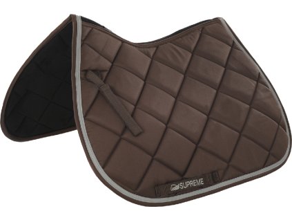 Dečka podsedlová Supreme, skoková, brown/light grey
