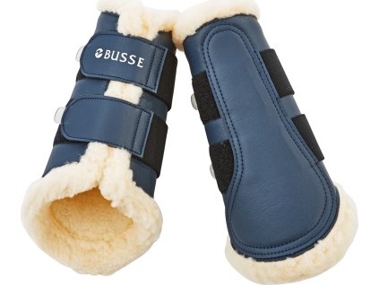 Gamaše drezúrne St. Georges Pro BUSSE, s barančekom, pár, navy