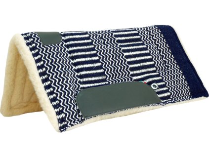 Deka podsedlová Navayo Aztec Burioni, westernová, navy